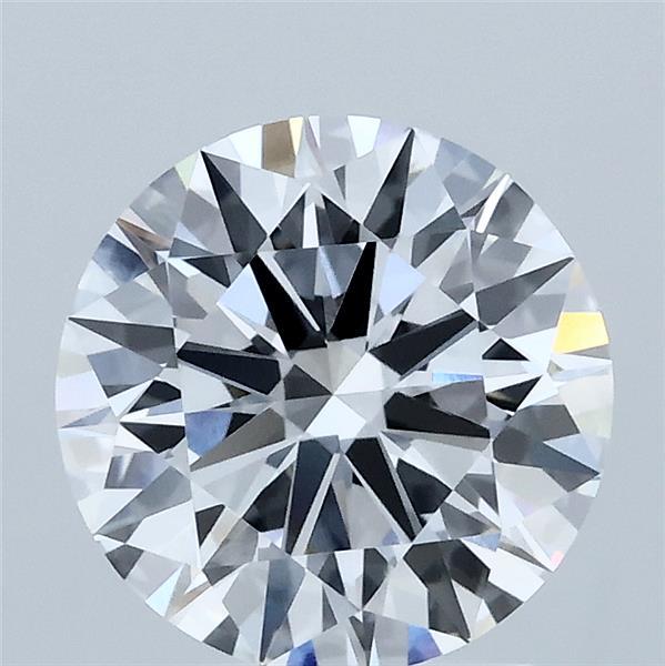 2.09 Carat Round Lab Grown Diamond, Ideal Cut, D Color, VVS1 Clarity