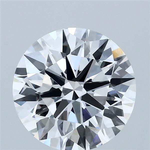 2.10 Carat Round Lab Grown Diamond, Ideal Cut, E Color, VS2 Clarity