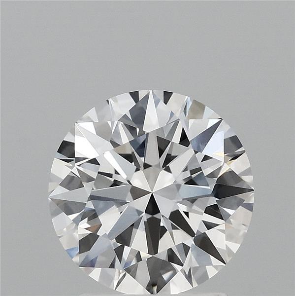 2.10 Carat Round Lab Grown Diamond, Ideal Cut, E Color, VVS1 Clarity