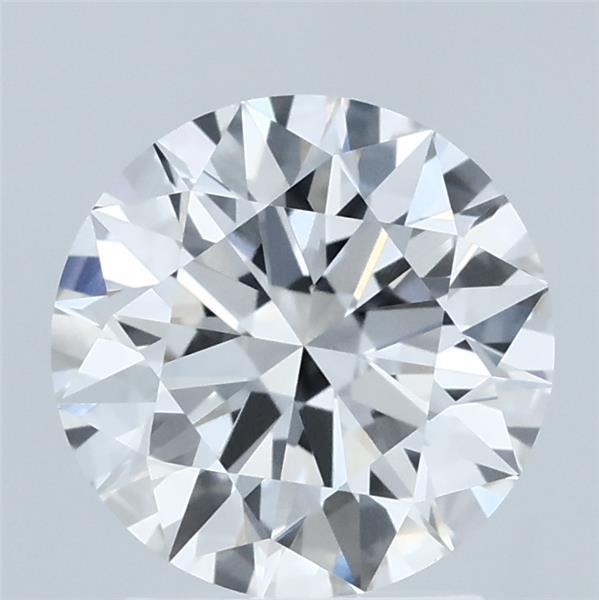 2.10 Carat Round Lab Grown Diamond, Ideal Cut, F Color, VVS1 Clarity