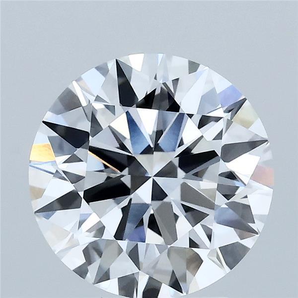 2.40 Carat Round Lab Grown Diamond, Ideal Cut, D Color, VVS2 Clarity