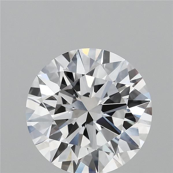 3.50 Carat Round Lab Grown Diamond, Ideal Cut, E Color, VVS1 Clarity