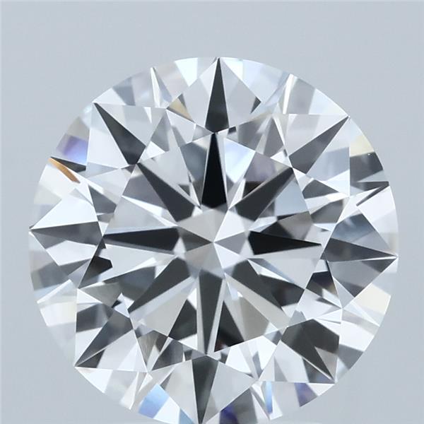 3.50 Carat Round Lab Grown Diamond, Ideal Cut, F Color, VVS1 Clarity