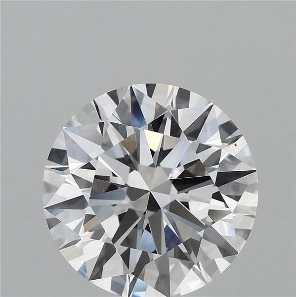 3.52 Carat Round Lab Grown Diamond, Ideal Cut, D Color, VS1 Clarity