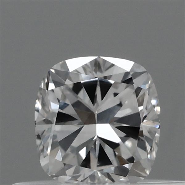 0.36 Carat Square Cushion Lab Grown Diamond, Very Good Polish, E Color, VS2 Clarity