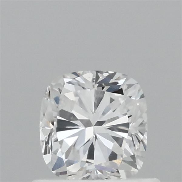 0.67 Carat Square Cushion Lab Grown Diamond, Very Good Polish, E Color, VS1 Clarity