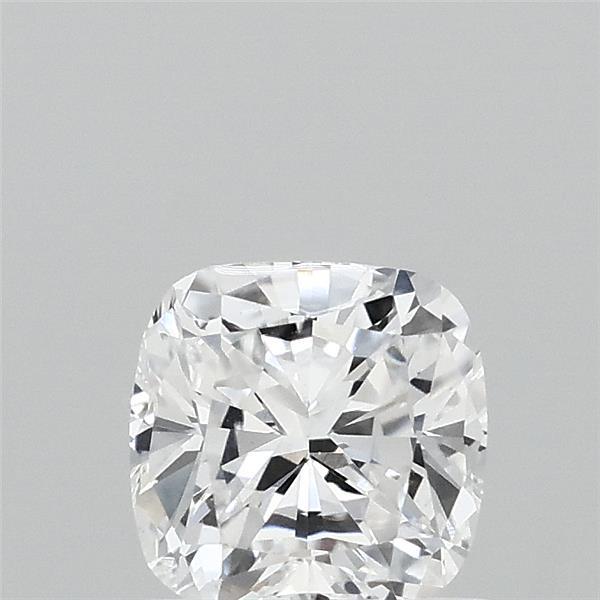 0.69 Carat Square Cushion Lab Grown Diamond, Very Good Polish, E Color, VS1 Clarity
