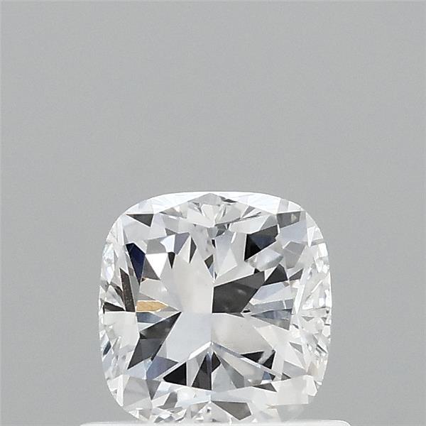 0.70 Carat Square Cushion Lab Grown Diamond, Very Good Polish, E Color, VS1 Clarity