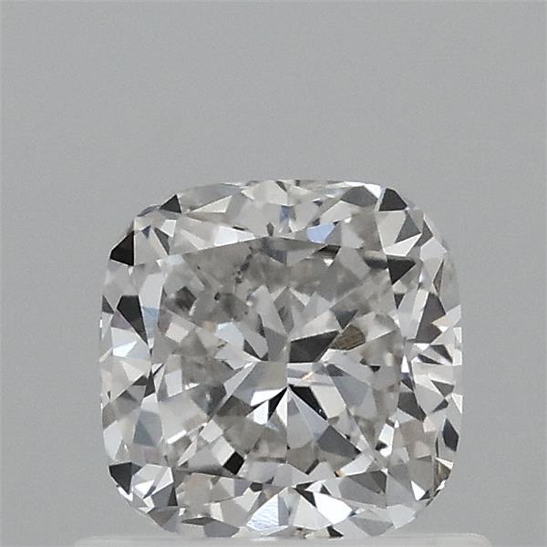 0.73 Carat Square Cushion Lab Grown Diamond, Very Good Polish, F Color, VS1 Clarity