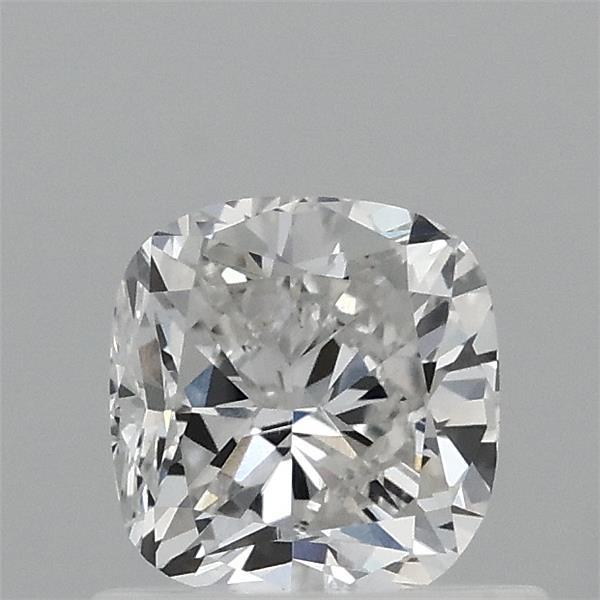 0.77 Carat Square Cushion Lab Grown Diamond, Very Good Polish, E Color, VS1 Clarity