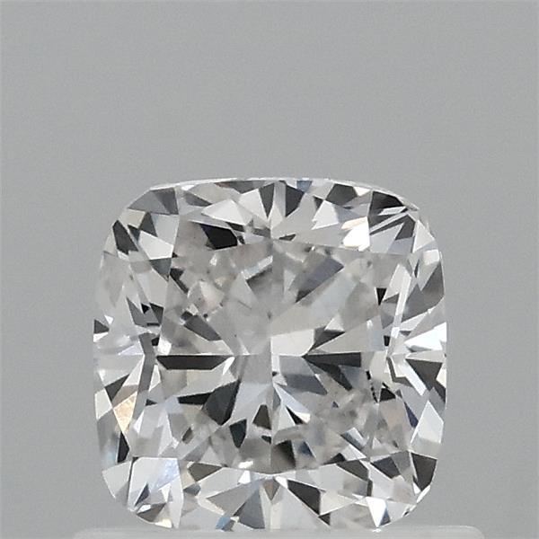 0.77 Carat Square Cushion Lab Grown Diamond, Very Good Polish, E Color, VS2 Clarity