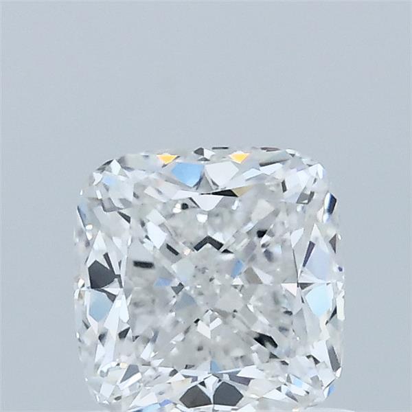 1.00 Carat Square Cushion Lab Grown Diamond, Excellent Polish, E Color, VS1 Clarity