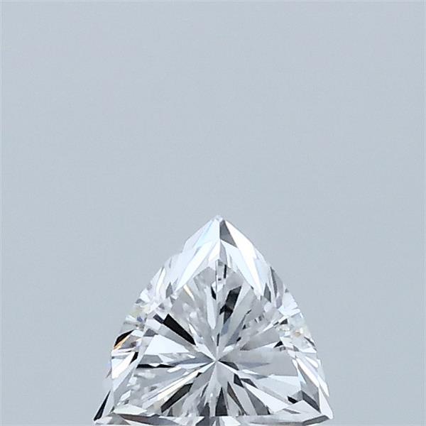 0.30 Carat Triangular Lab Grown Diamond, Very Good Polish, D Color, VVS2 Clarity