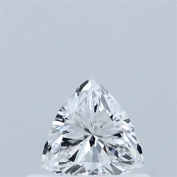 0.36 Carat Triangular Lab Grown Diamond, Very Good Polish, D Color, VVS2 Clarity