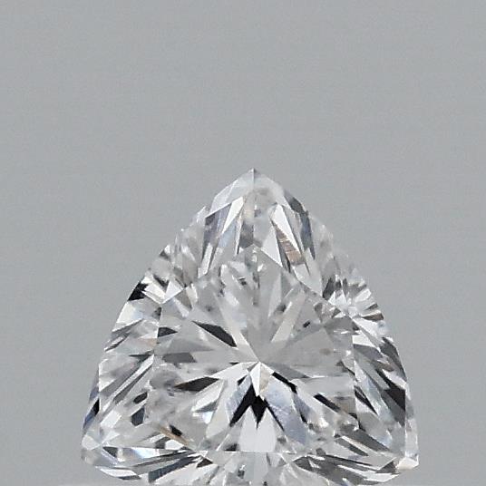 0.41 Carat Triangular Lab Grown Diamond, Very Good Polish, D Color, VVS1 Clarity