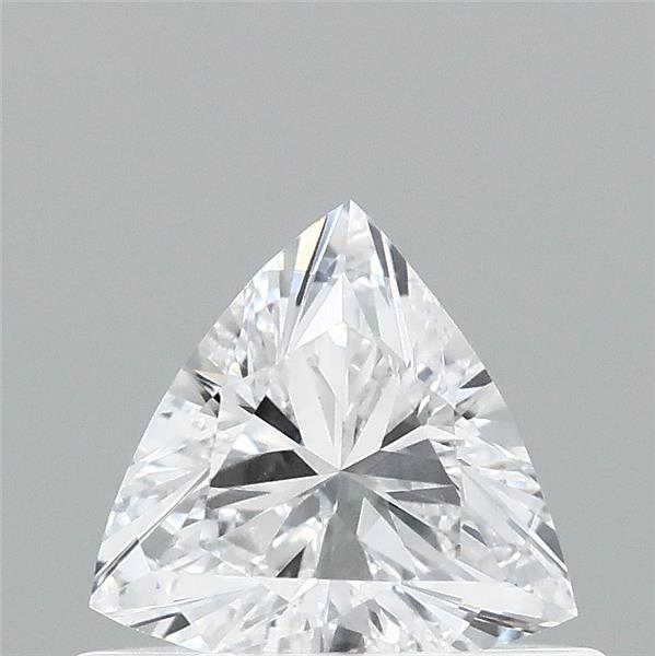 0.41 Carat Triangular Lab Grown Diamond, Very Good Polish, D Color, VVS2 Clarity