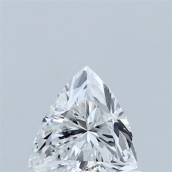 0.51 Carat Triangular Lab Grown Diamond, Very Good Polish, D Color, VS1 Clarity