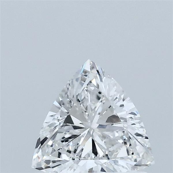 0.60 Carat Triangular Lab Grown Diamond, Very Good Polish, D Color, VS1 Clarity