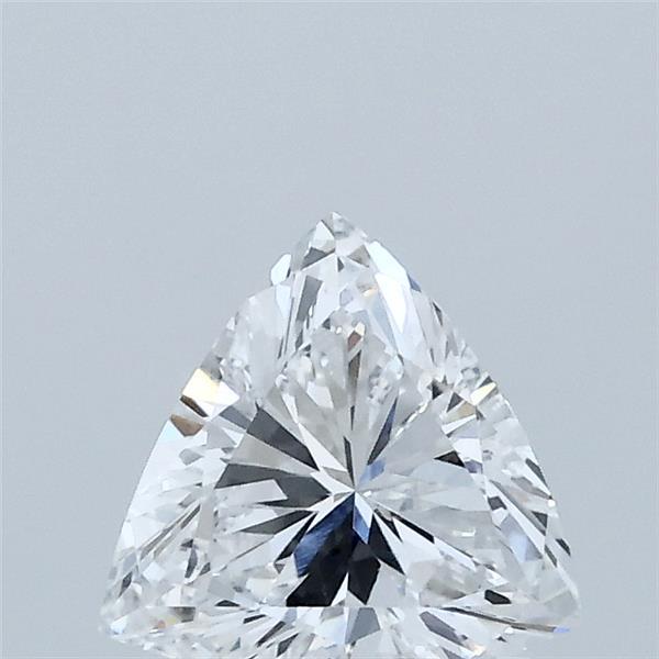 0.83 Carat Triangular Lab Grown Diamond, Very Good Polish, D Color, VVS2 Clarity