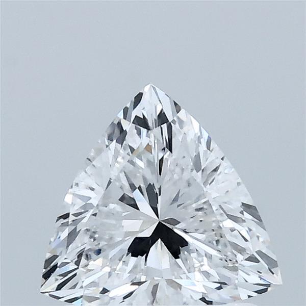 1.00 Carat Triangular Lab Grown Diamond, Very Good Polish, D Color, VS1 Clarity