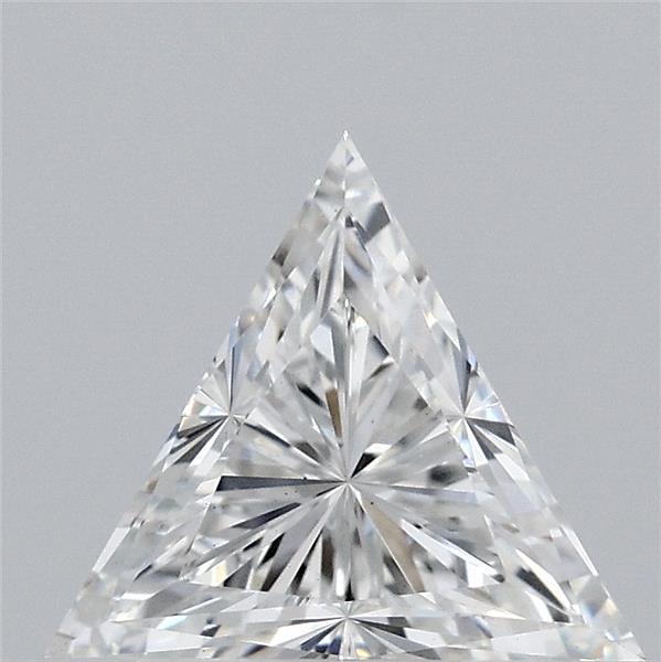 1.20 Carat Triangular Lab Grown Diamond, Excellent Polish, E Color, VVS2 Clarity