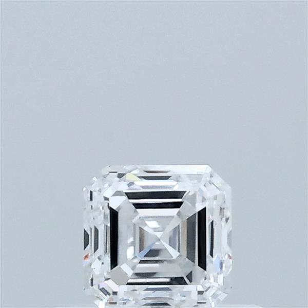 0.44 Carat Asscher Lab Grown Diamond, Very Good Polish, D Color, VVS2 Clarity