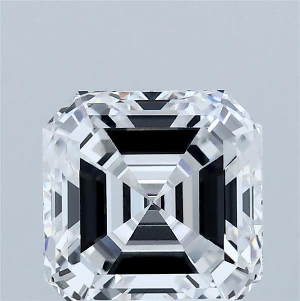 2.00 Carat Asscher Lab Grown Diamond, Excellent Polish, D Color, VS1 Clarity