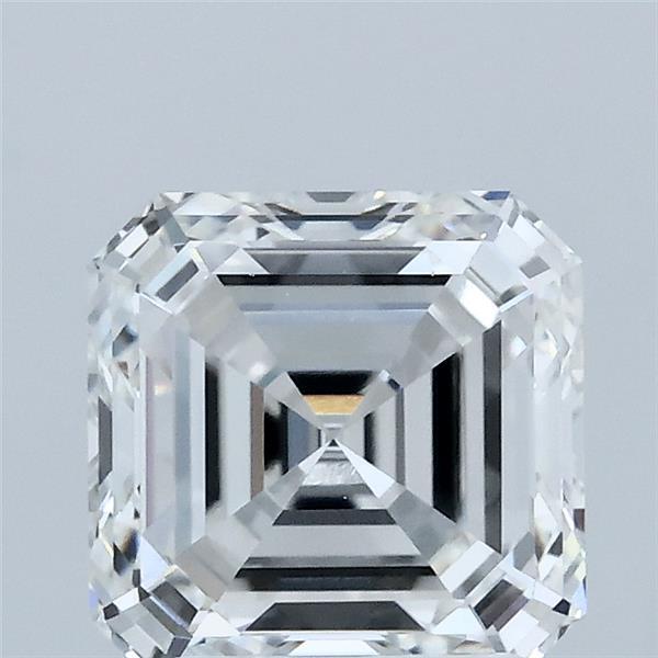 2.03 Carat Asscher Lab Grown Diamond, Excellent Polish, E Color, VVS1 Clarity