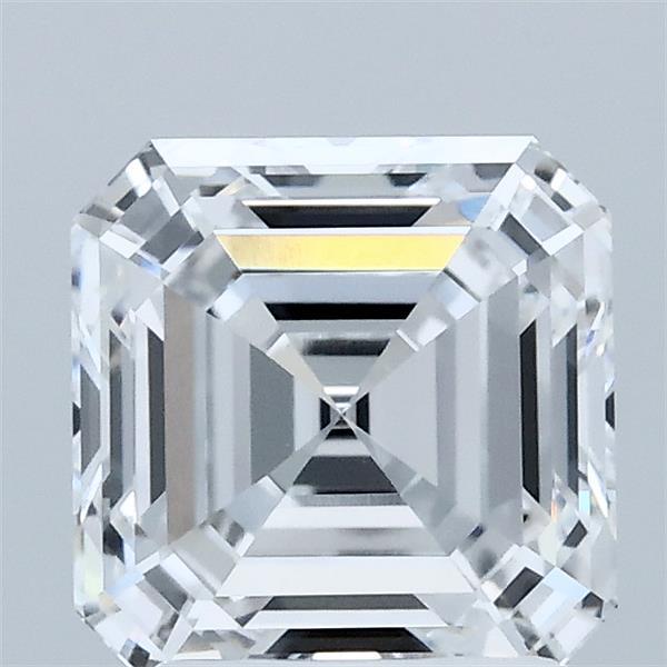 2.05 Carat Asscher Lab Grown Diamond, Excellent Polish, D Color, VVS2 Clarity