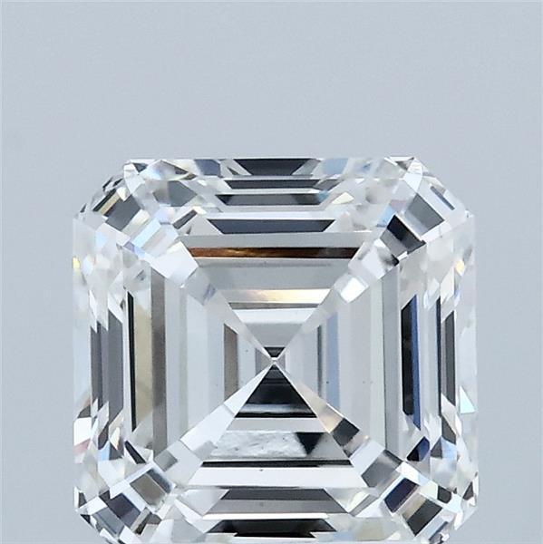 2.09 Carat Asscher Lab Grown Diamond, Excellent Polish, E Color, VS1 Clarity