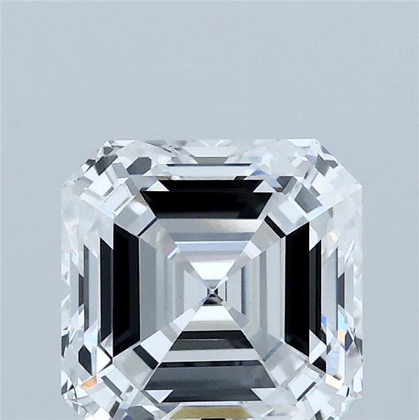 2.10 Carat Asscher Lab Grown Diamond, Excellent Polish, D Color, VVS2 Clarity