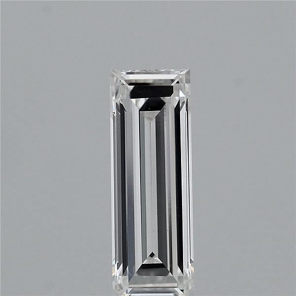 1.03 Carat Baguette Lab Grown Diamond, Excellent Polish, E Color, VVS2 Clarity