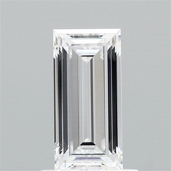1.06 Carat Baguette Lab Grown Diamond, Excellent Polish, E Color, VVS1 Clarity