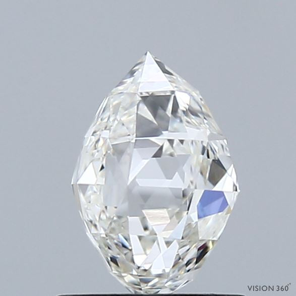 1.41 Carat Briolette Lab Grown Diamond, Excellent Polish, H Color, VVS2 Clarity