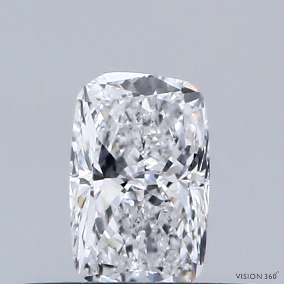 0.30 Carat Cushion Lab Grown Diamond, Very Good Polish, D Color, VS1 Clarity