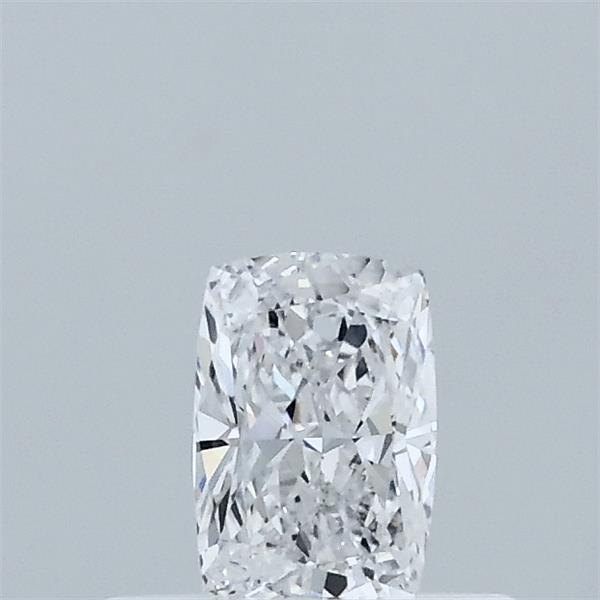 0.33 Carat Cushion Lab Grown Diamond, Very Good Polish, D Color, VVS2 Clarity