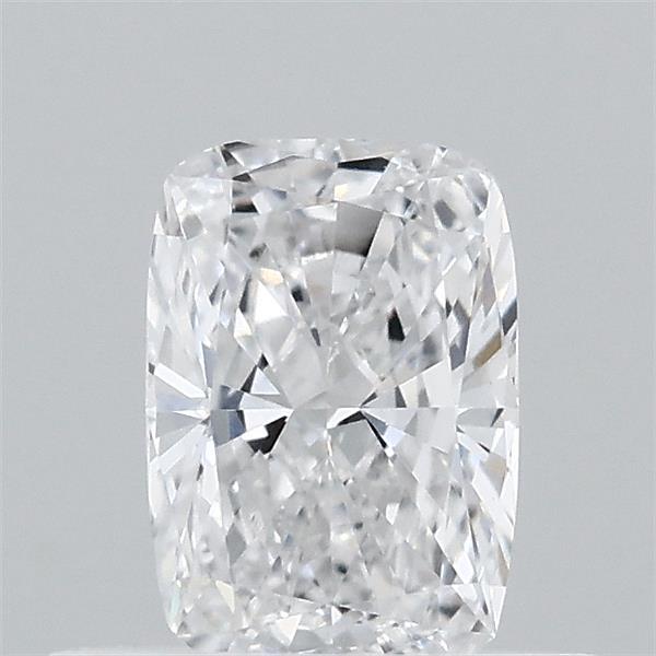 0.47 Carat Cushion Lab Grown Diamond, Very Good Polish, D Color, VVS2 Clarity