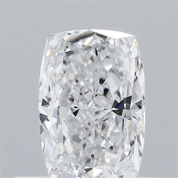 0.49 Carat Cushion Lab Grown Diamond, Very Good Polish, D Color, VVS2 Clarity