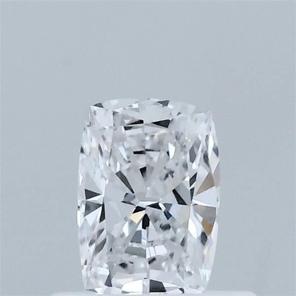 0.50 Carat Cushion Lab Grown Diamond, Very Good Polish, D Color, VS1 Clarity