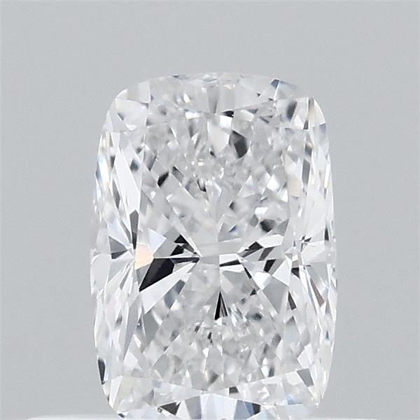 0.52 Carat Cushion Lab Grown Diamond, Very Good Polish, D Color, VVS1 Clarity