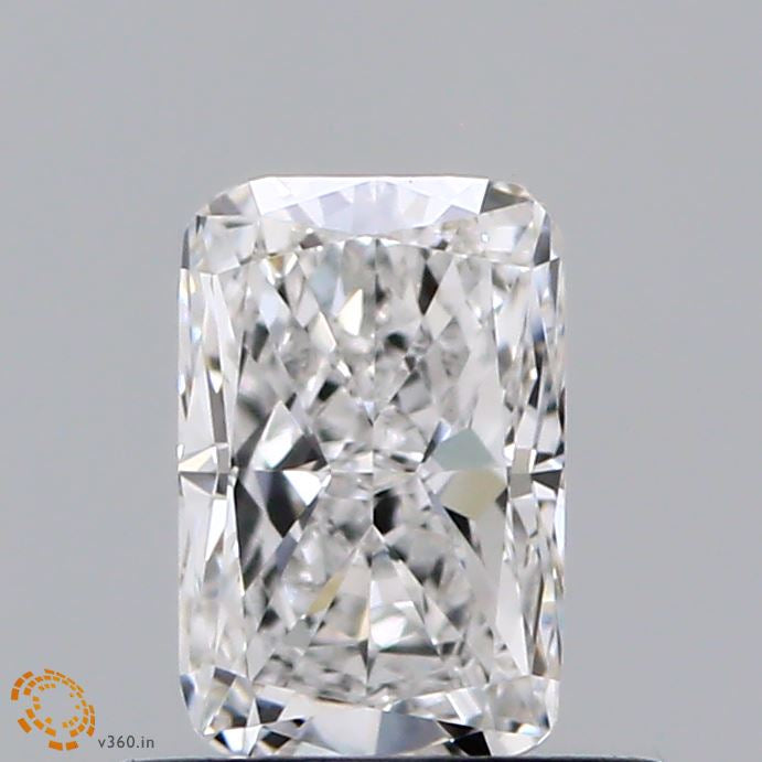0.72 Carat Cushion Lab Grown Diamond, Excellent Polish, E Color, VVS2 Clarity