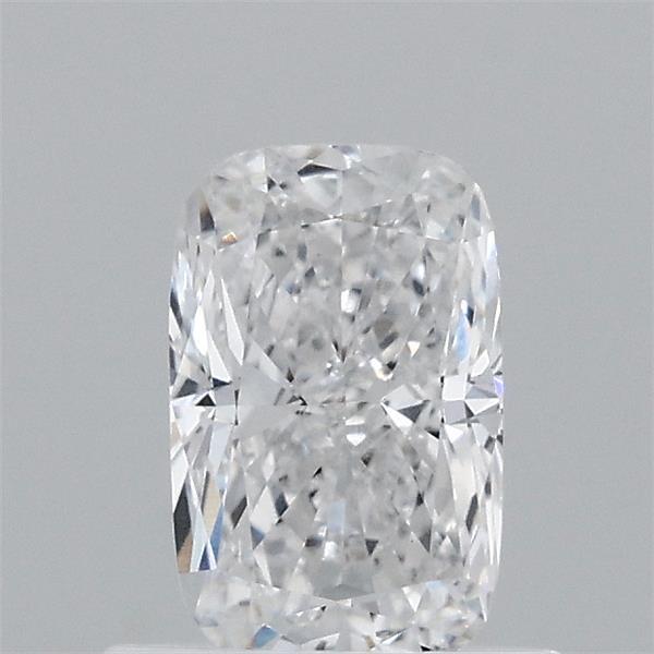 0.75 Carat Cushion Lab Grown Diamond, Very Good Polish, D Color, VVS2 Clarity