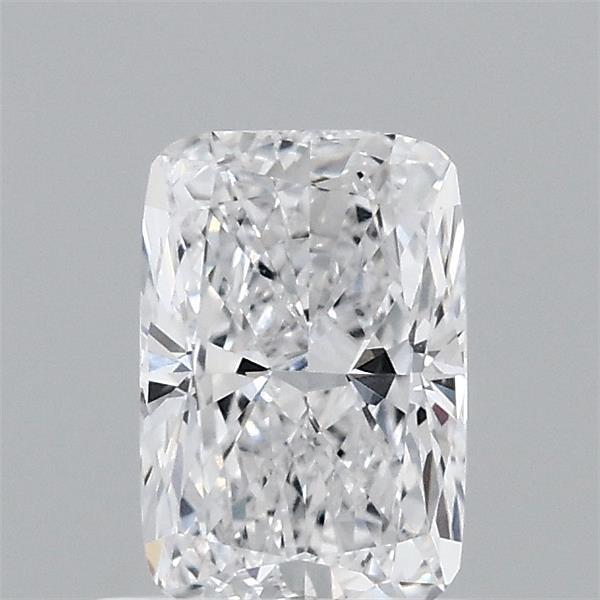 0.84 Carat Cushion Lab Grown Diamond, Very Good Polish, D Color, VVS2 Clarity