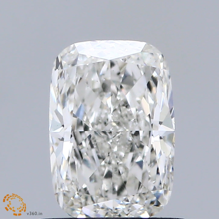 0.95 Carat Cushion Lab Grown Diamond, Excellent Polish, G Color, VS1 Clarity