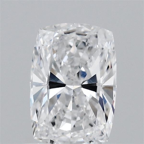 0.98 Carat Cushion Lab Grown Diamond, Excellent Polish, D Color, VVS2 Clarity