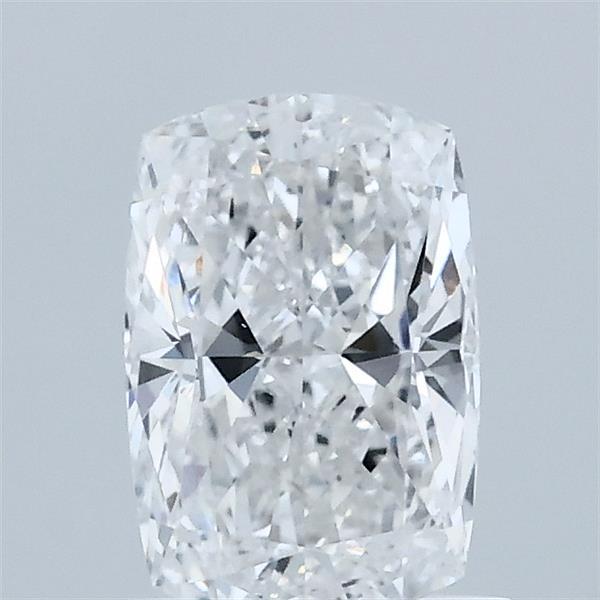 1.00 Carat Cushion Lab Grown Diamond, Excellent Polish, D Color, VVS2 Clarity