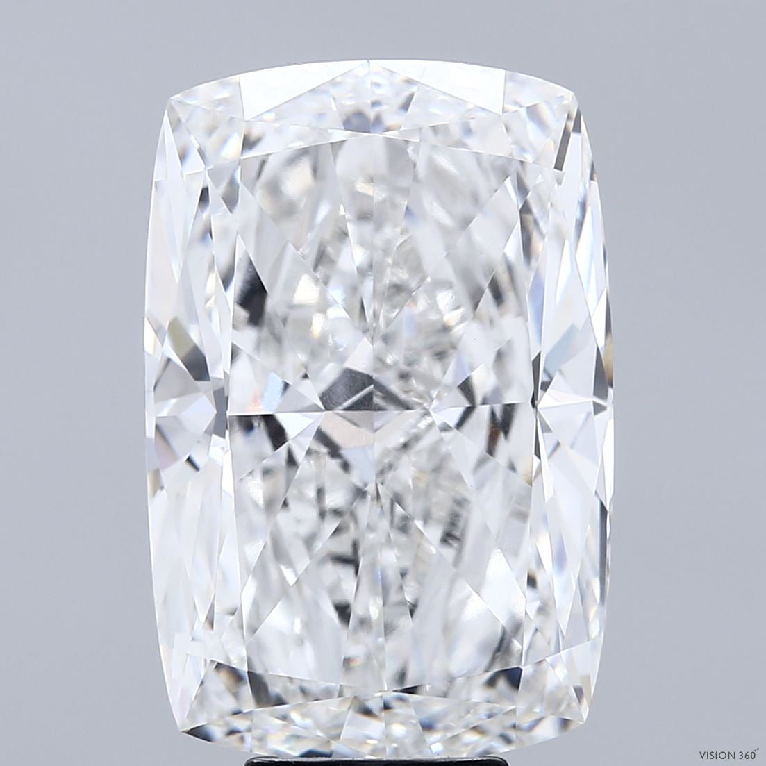 10.03 Carat Cushion Lab Grown Diamond, Excellent Polish, F Color, VVS2 Clarity
