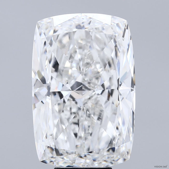 10.03 Carat Cushion Lab Grown Diamond, Excellent Polish, F Color, VVS2 Clarity