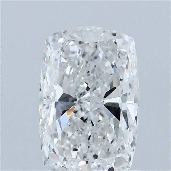 1.02 Carat Cushion Lab Grown Diamond, Excellent Polish, E Color, VVS2 Clarity