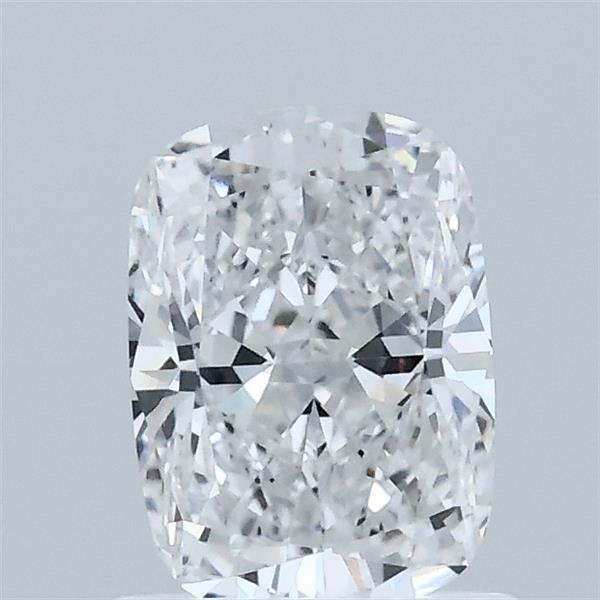 1.03 Carat Cushion Lab Grown Diamond, Excellent Polish, E Color, VVS2 Clarity
